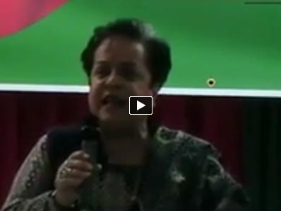 PTI Shireen Mazari views on media propaganda against PTI at PTI UK event
