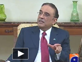 President Asif Ali Zardari Special Interview to Pakistani Media - 2nd June 2013